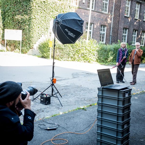 Fotoshooting für den Geschäftsbericht einer Bank / Sparkasse Schwerte